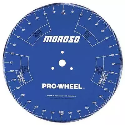 Moroso 62191 18  Large Diameter Universal Camshaft Degree Wheel • $91.66