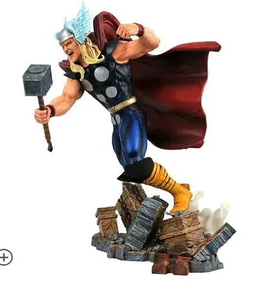 Diamond Select Marvel Gallery Diorama Comic The Mighty Thor Statue - 23 CM • £37.99