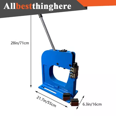 SS-16 Shrinker Stretcher 16 Gauge 8.5  Throat Sheet Metal Fabrication W/ Handle • $200.45