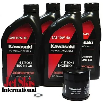 1990-2021 Kawasaki Ninja ZX-6R ZX-6 ZX-6RR ZX600 ABS KTR OEM Oil Change KAW02 • $54.99