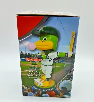 Mueller Maynard Bobblehead Quench Gum Madison Mallards New In Box Exclusive • $14