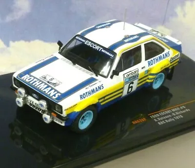 Ixo 1/43 Rothmans Ford Escort #6 Mk2 Mkii 4th Rac Rally 1979 Vatenen/richards • £42.75