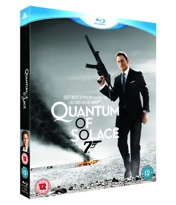 Quantum Of Solace Blu-ray (2009) Daniel Craig Forster (DIR) Cert 12 Great Value • £4.02