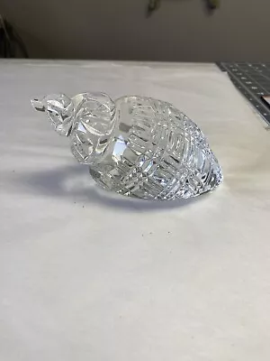 Waterford Crystal Sea Scape Shell Paper Wieght • $29.99