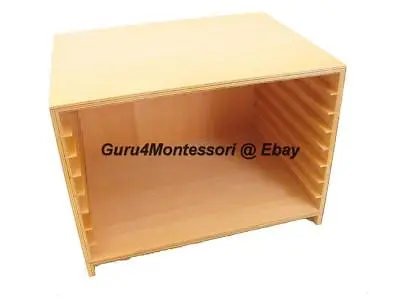 NEW Montessori Geography Family Set- Small Board Map Cabinet For 8 Board Maps • $47.50