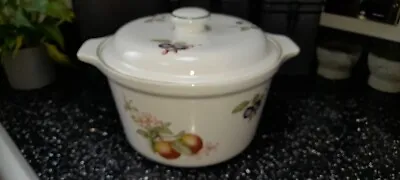 Marks And Spencer Ashberry Large Deep Lidded Casserole Dish • £30