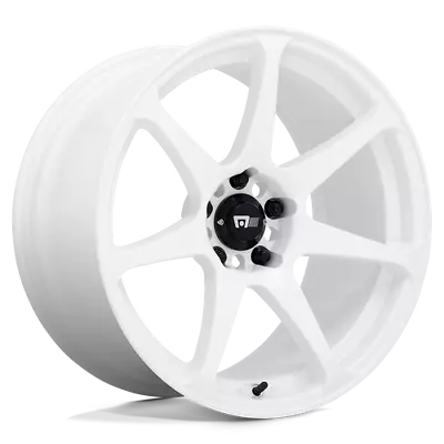 18x8 Motegi MR154 BATTLE White Wheel 5x4.5 (30mm) • $257