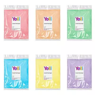 Candy Floss Sugar 800g Multiple Choice Colours Flavours And Sticks For Machine • £13.49