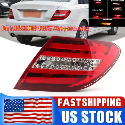 Right LED Tail Light Brake For MERCEDES-BENZ W204 C250 C350 C300 2012 2013 2014 • $98.05