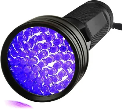51LED UV Flashlight Torch Light Ultra Violet Blacklight Detection Lamp 395nm • $11.83