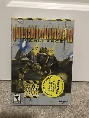 MechWarrior 4: Vengeance (PC 2000) Small Box • $29.99