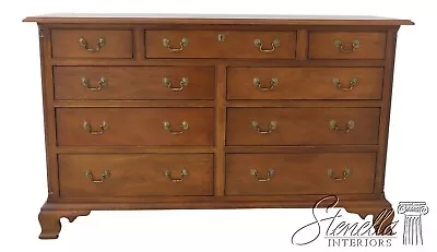 55122EC: STICKLEY Chippendale Mahogany Bedroom Dresser • $1895