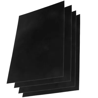 Blackboard Vinyl Sticker Set - 4pcs Self Adhesive Versatile Use • $7.98