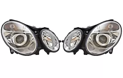 Hella Set Of Left And Right Halogen Headlight Lamps For Mercedes W211 E-Class • $466.95