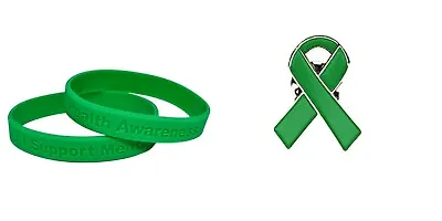 I Support Mental Health Awareness Bracelet & Enamel Pin - High Quality Items • $8.95