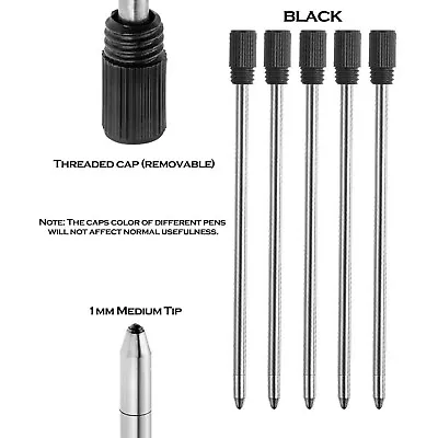 5 Ink Refills For The TRUE UTILITY 6-in-1 Multi-Tool Pen Ruler Level Screwdriver • $10.95