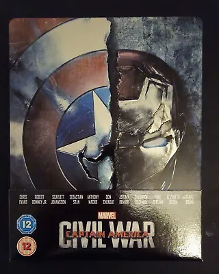 Marvel Civil War Blu Ray (Included) Steelbook Collectable  • £17