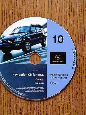 2004 MERCEDES NAV  DVD For MCS 2004.1 BQ 6 46 0201 CANADA • $85