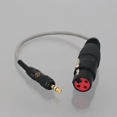 XLR 3Pin Female To Push-Pull 3.5mm Stereo Plug Cable Microphone Wireless System • $11