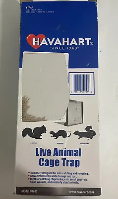 $32.99 • Buy HAVAHART Live Animal Trap 16  Wire Cage CHIPMUNKS Squirrel Moles Rat #0745