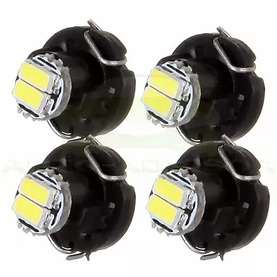 4Pcs White T3 Neo Wedge SMD LED Light Dash A/C Climate Heater Control HVAC Lamp • $7.99