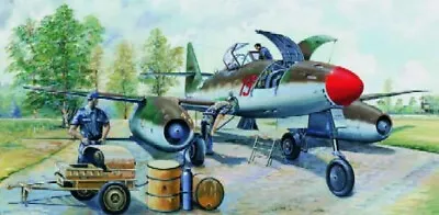 1/32 Trumpeter Visible Messerschmitt Me262A1a German Fighter • $53.61