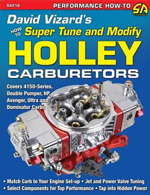 How To Super Tune & Modify Holley Carburetors - David Vizard - Book SA216 • £29.95