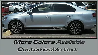 Rocker Panel Vinyl Graphics Decals Side Stripes Fits Volkswagen Jetta Beetle • $23.99