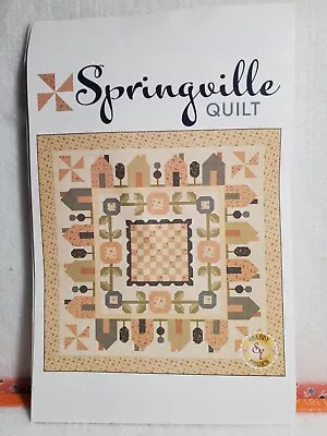 Springville Quilt Kit By Camille Roskelley W/Thimble Blossoms For Moda Fabrics • $165