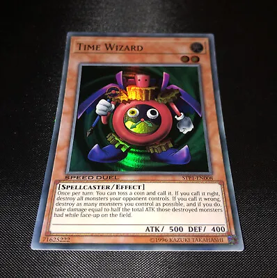 Time Wizard - STP1-EN008 - Speed Duel - Super - Yugioh • £4.99