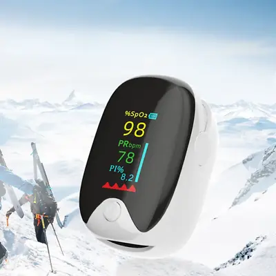 Professional Finger Pulse Oximeter Blood Oxygen Saturation Heart Rate Monitor AU • $17.63