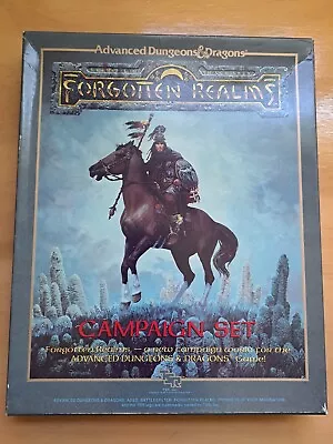 AD&D Forgotten Realms Campaign Set • $95