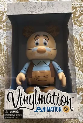 Disney 9  Vinylmation Animation #2 Series Geppetto Pinocchio Figure Nib Le 1000 • $40