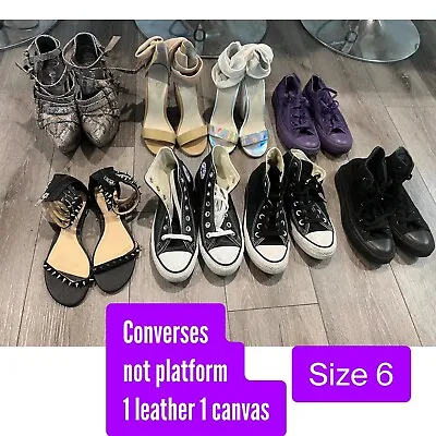 YRU JEFFREY CAMPBELL VANS CONVERSE MELISSA UNIF FOREVER 21 Size 6 Shoes • £950.16