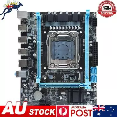 X79 Micro-ATX Motherboard 1000 Mbps LAN Onboard LGA2011 SATA 2.0 M.2 NVME • $59.69