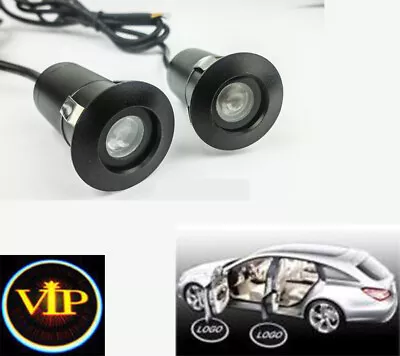 2Pcs Welcoming Car Lights 12V 5W Door Lights 3D VIP Pattern Projection Lamp • $12.66