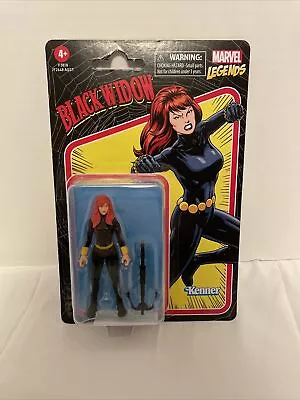 Hasbro Marvel Legends Retro 3.75  BLACK WIDOW Action Figure Kenner F3818 NEW • $12.18