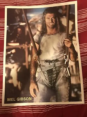 Mel Gibson Poster • $15