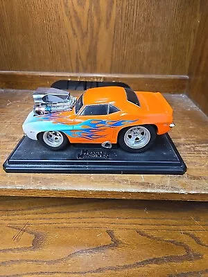 Muscle Machines 1969 Chevy Camaro Diecast 1:18 Scale ORANGE/BLUE Flame • $35