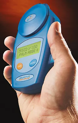 MISCO PA201 Palm Abbe Digital 0-56 Brix Refractometer CNC Coolant & Sugars  • $375