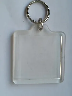 £9.95 • Buy Vintage Retro Keyring Key Ring Make Your Own - Add A Picture - 