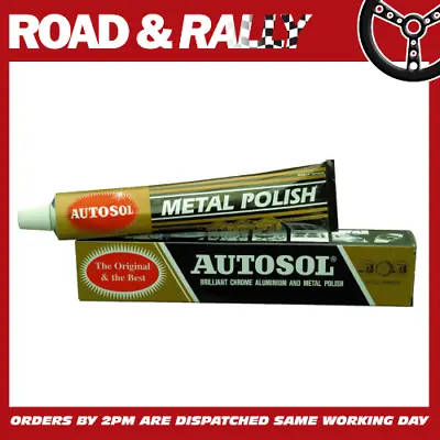 Autosol Chrome Aluminium And Metal Polish 75ml 0400 • £5.88