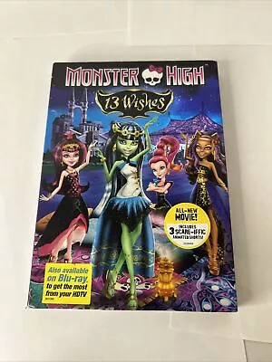 Monster High 13 Wishes (DVD 2013) • $19.95