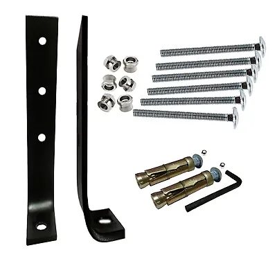 Shed Arbour  Gazebo Pergola Anchor - Bolt Fixing / Hard Ground Kits (LONG) • £34.99