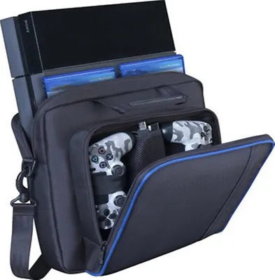 $33.85 • Buy PS4/Pro/Slim Game Consoles Accessories Shoulder Bag Travel Carry Case Black