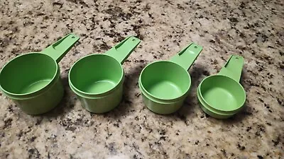 Vintage Avocado Green Tupperware Replacement Measuring Cups  • $9.88