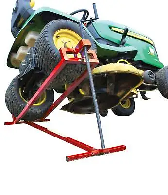 VOUNOT Lawn Ride On Mower Lifter Telescopic Jack For Garden Tractor Max 400kg • £69.99
