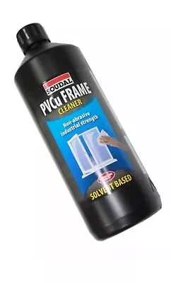 1 X Soudal PVCu Frame Cleaner Professional Quality - Solvent Based - 1 Litre • £11