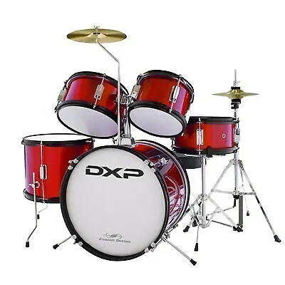 DXP 5 Piece Junior Drum Kit Wine Red • $367.95