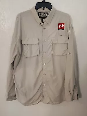 PSE Archery Sportsmans Warehouse Outfitter Mens XXL Fishing Shirt Vented Pockets • $22